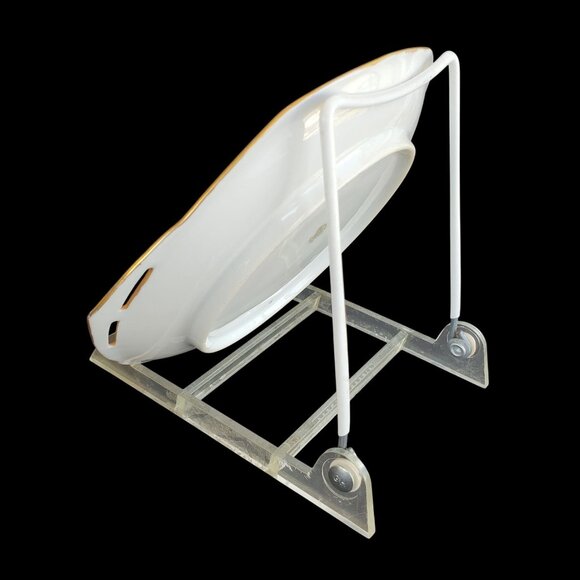 MZ Austria Art Nouveau Hand Painted Plate Gilt and Blackberries Country - Picture 8 of 14